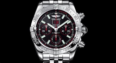 breitling chronomat blackbird red strike limited edition